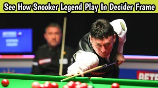 Snooker Legend Jimmy white unbelievable performance in Decider frame [upl. by Anilra920]