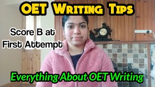 OET WRITING TIPS FOR NURSESEverything About Writing is in A Single VideoDew Drops [upl. by Yelrihs883]