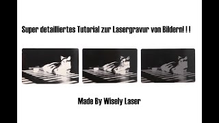 Das umfassendste Tutorial zur Bild Lasergravur Faser LaserMetal Lasergravur [upl. by Homans295]