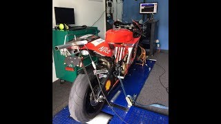 Ducati Desmosedici RR Dyno Run  Pure MotoGP V4 Engine Sound [upl. by Caitlin]