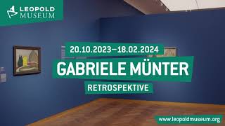 LEOPOLD MUSEUM  GABRIELE MÜNTER  Teaser [upl. by Zaccaria]