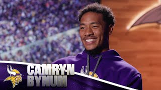 Camryn Bynum Talks Big Matchup Against Lions His Interception Celebrations Discipline amp Work Ethic [upl. by Adnalram500]