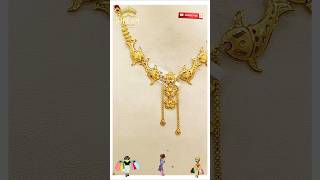 22kt Gold Necklace Design Ideas For Your Next Jewelry Purchase reels tranding wedding shorts [upl. by Kristos251]