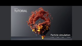 Cinema 4D Tutorial Create a Particle Simulation using XParticles RedShift Octane Render [upl. by Iene]