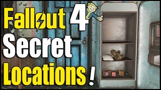 Fallout 4 5 Secret Locations with Secret Loot  Ep 7 Fallout 4 Secrets [upl. by Senhauser138]