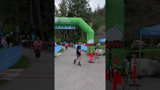 Coeur d’Alene Marathon Finish  32153 19241 overall finish Top age group finisher 14yo [upl. by Okimik]