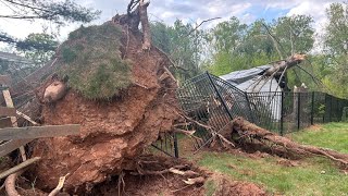 Community cleans up after tornado touched ground in Poolesville Maryland [upl. by Sass520]