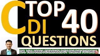 BOARD REVIEW QUESTIONS in Crime Detection and Investigation I CRIMINOLOGY REVIEWER [upl. by Newol936]