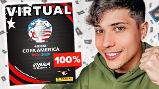 100 COMPLETO ÁLBUM VIRTUAL de FIGURITAS COPA AMERICA USA 2024 [upl. by Thaddeus473]