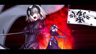 FGO Jeanne Alter Old Animation 1st amp 2nd Ascension [upl. by Wyon]