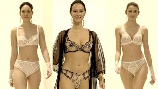 LISE CHARMEL Lingerie  Interfiliere Paris Fashion Week 2023 in 4K 3 [upl. by Dianthe573]