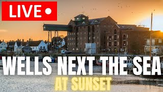 🔴 WellsNextTheSea  Harbour amp Beach Tour LIVE AT SUNSET [upl. by Oreste]