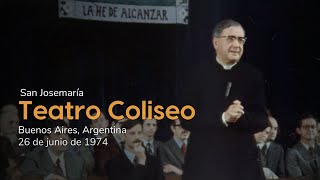 Un encuentro con san Josemaría en Argentina 1974 [upl. by Paul]