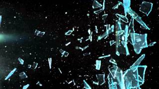 FREE FOOTAGE OVERLAY  Shattered Glass  rendered in Cinema 4d  2560 x 1440 px [upl. by Nairb533]