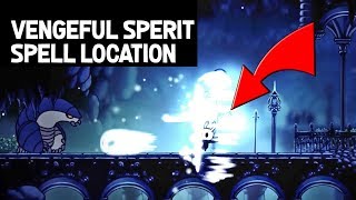 Hollow Knight First Spell Vengeful Spirit Upgrade  Step By Step Walkthrough [upl. by Nnyletak]