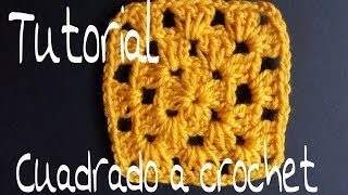 Tutorial Cuadrado a crochet paso a paso  Cucaditas de saluta [upl. by Ian49]