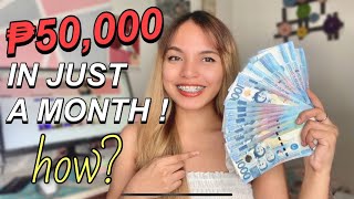 HOW DID I EARN 50000 PESOS IN JUST A MONTH  Tirlu Update 2022  Philippines [upl. by Ivers]