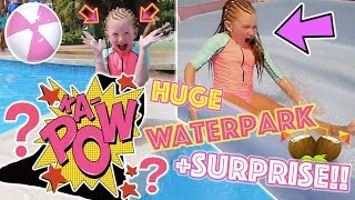 AMAZING SURPRISE FOR ESMÉ  HUGE WATERPARK TAKEOVER [upl. by Tench]