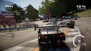 GRID Legends  Amazing Online Downhill Touge Race With a Tragic Ending [upl. by Annaerda956]