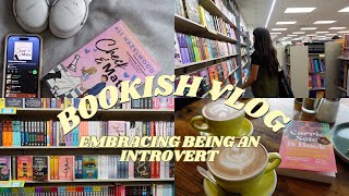 Cozy bookish vlog Book shopping reading coffee and enjoying the small things in life [upl. by Fu346]