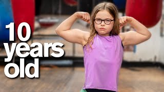 Insane 10YearOld Strength Challenge Father vs Daughter [upl. by Brig]