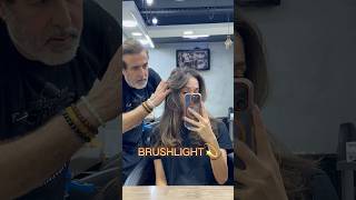 BRUSHLIGHT💫 hair hairstyles ombre sombre keşfet fyp [upl. by Ociram912]