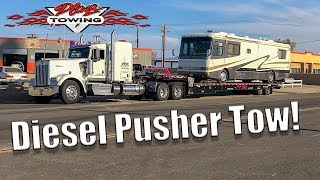 Vacation Ruined Towing A 40 Ft Diesel Pusher [upl. by Themis455]