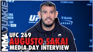 Augusto Sakai plans to snap losing skid vs Tai Tuivasa  UFC269 media day [upl. by Arjan]