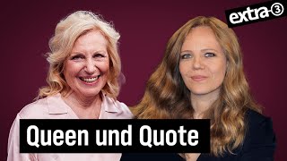 Queen und Quote mit Maren Kroymann  Bosettis Woche 19  extra 3  NDR [upl. by Nyraa296]