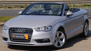 Audi A3 Convertible in Lotus Grey for sale in Bedfordshire [upl. by Matlick]