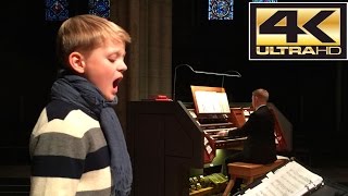 Let the Bright Seraphim Handel  boy soprano Aksel Rykkvin 11y amp Magne H Draagen organ [upl. by Gatian]