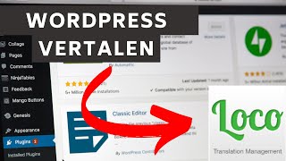 WORDPRESS WEBSITE NAAR NEDERLANDS VERTALEN  Vertaal je Thema WooCommerce en alle Plugins Loco T [upl. by Letniuq]