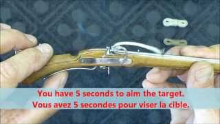 Wonderful Miniature Matchlock Musket maintenance and fire [upl. by Harlene]