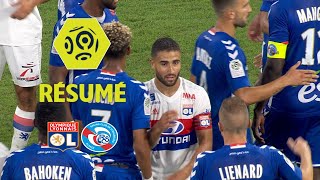 Olympique Lyonnais  RC Strasbourg Alsace 40  Résumé  OL  RCSA  201718 [upl. by Brownson]