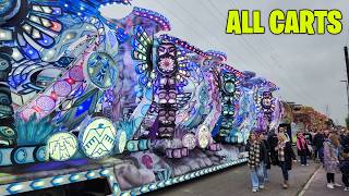 Bridgwater Carnival Line Up pre carnival walk down Parkway 🎠 [upl. by Lowis267]