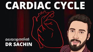 cardiac cycle  malayalam  knowledge vlogger  systole  diastole  Dr Sachin [upl. by Zweig348]