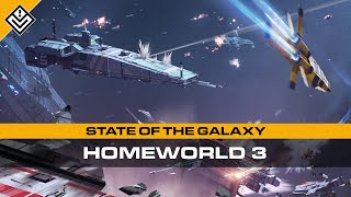 The State of the Galaxy in Homeworld 3  Overview Factions amp History [upl. by Burr998]