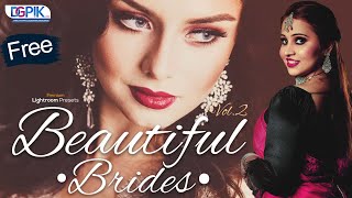 Beautiful Brides Lightroom Presets  Wedding Photographers for their Bridal Photography [upl. by Ailemrac]