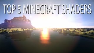 Top 5 Minecraft Shaders  1710 [upl. by Broddie]