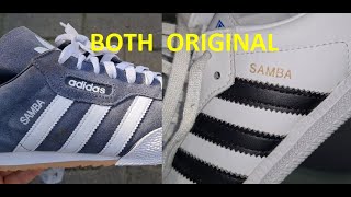 How to spot original Adidas Samba sneakers Real vs fake Adidas Samba [upl. by Johm201]