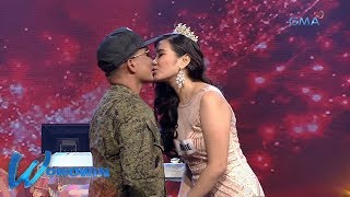 Wowowin Sundalong beauty queen bantaysarado ang nobyong army [upl. by Holmun140]