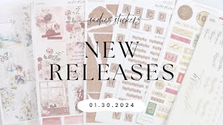 NEW RELEASES • 0130 • New Kits Monthly Essentials amp Journaling [upl. by Ardeen340]