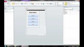 How To Open Microsoft Access Database Without or Outside Access in Full Screen Mode WATCH MY ASP [upl. by Artined]