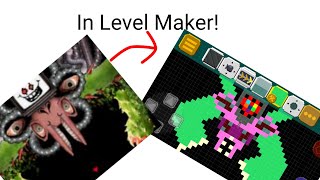 OMEGA FLOWEY IN LEVEL MAKER sorry for the quality [upl. by Esiahc]