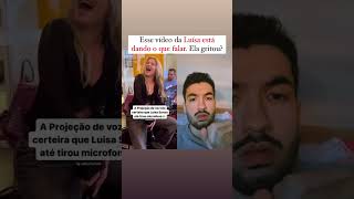 É verdade que Luísa Sonza canta gritando 🫣 luisasonza penhasco reacts [upl. by Isdnil]