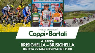 Settimana Internazionale Coppi e Bartali 2024  4ª tappa  Brisighella – Brisighella [upl. by Leia721]