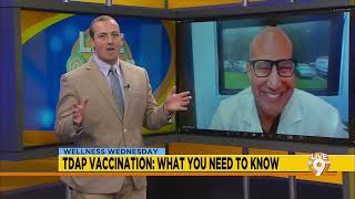 TDAP Vaccinations WJTV Interview [upl. by Rocray]