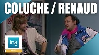 Renaud et Coluche quotLe Café de la Garequot  Archive INA [upl. by Fridell]