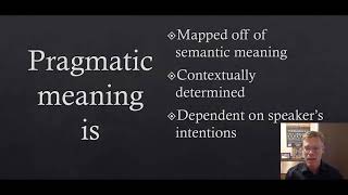 A Brief Introduction to Pragmatics vs Semantics [upl. by Ahsaz]