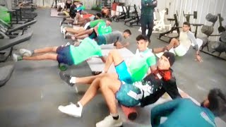 Best group fitness training 🔥 Fitness Josh 🔥 fitness muscle viralvideo groupfitness [upl. by Pine]